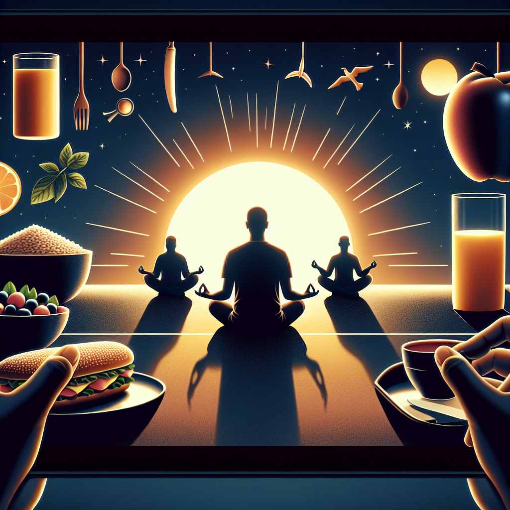 healthy routine building